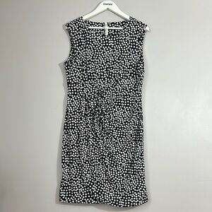 Black and White Polka Dot Dress size M